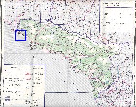 Administrativa mapa de Abecasia