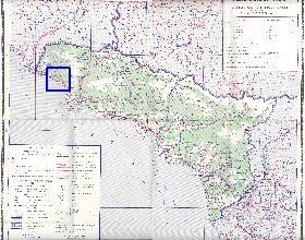 Administrativa mapa de Abecasia