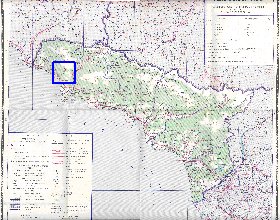 Administrativa mapa de Abecasia