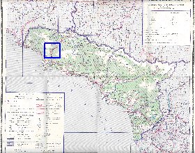 Administrativa mapa de Abecasia