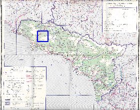 Administrativa mapa de Abecasia