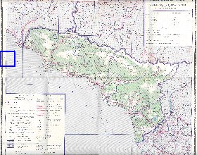 Administrativa mapa de Abecasia