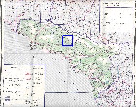 Administrativa mapa de Abecasia