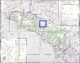 Administrativa mapa de Abecasia