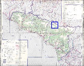 Administrativa mapa de Abecasia