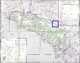 Administrativa mapa de Abecasia