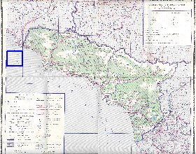 Administrativa mapa de Abecasia