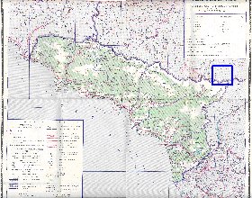 Administrativa mapa de Abecasia