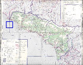 Administrativa mapa de Abecasia