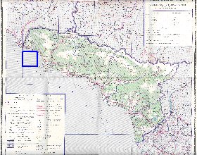 Administrativa mapa de Abecasia