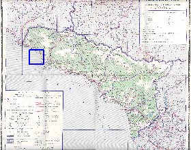 Administrativa mapa de Abecasia