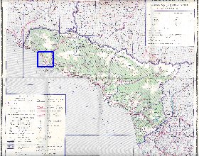 Administrativa mapa de Abecasia