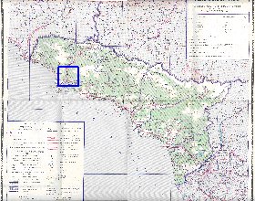 Administrativa mapa de Abecasia