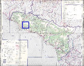 Administrativa mapa de Abecasia