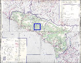 Administrativa mapa de Abecasia