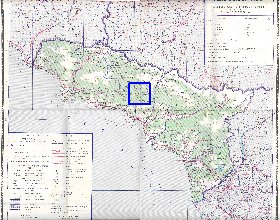 Administrativa mapa de Abecasia