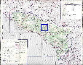 Administrativa mapa de Abecasia