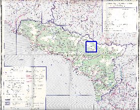 Administrativa mapa de Abecasia