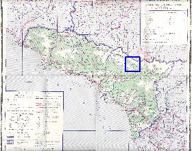 Administrativa mapa de Abecasia