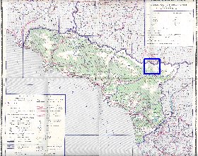 Administrativa mapa de Abecasia