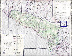 Administrativa mapa de Abecasia