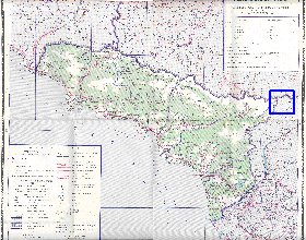 Administrativa mapa de Abecasia