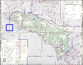 Administrativa mapa de Abecasia