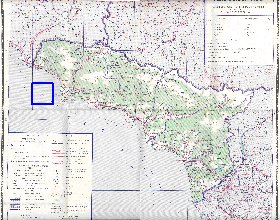 Administrativa mapa de Abecasia