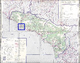 Administrativa mapa de Abecasia