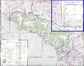 Administrativa mapa de Abecasia