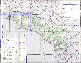 Administrativa mapa de Abecasia