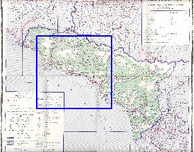 Administratives carte de Abkhazie