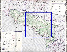 Administrativa mapa de Abecasia