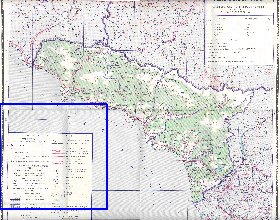 Administrativa mapa de Abecasia