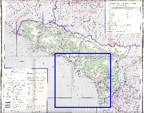 Administrativa mapa de Abecasia