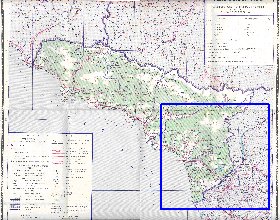 Administrativa mapa de Abecasia