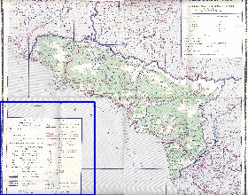 Administrativa mapa de Abecasia