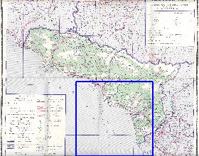 Administrativa mapa de Abecasia