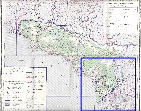 Administrativa mapa de Abecasia