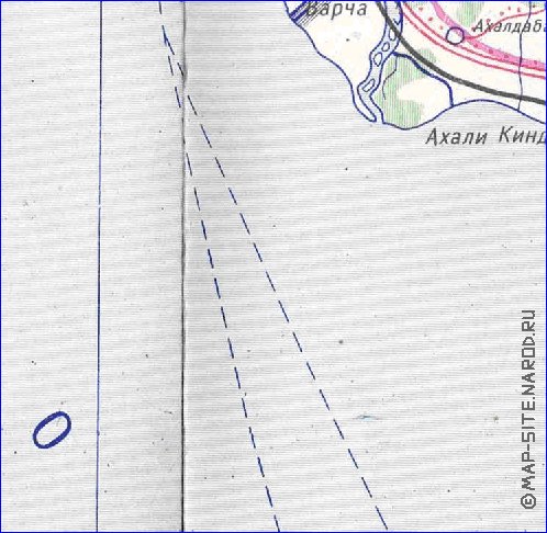 Administrativa mapa de Abecasia