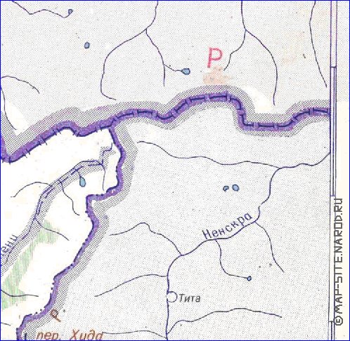 Administrativa mapa de Abecasia