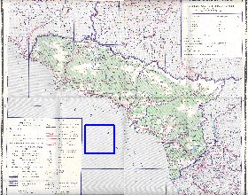 Administrativa mapa de Abecasia