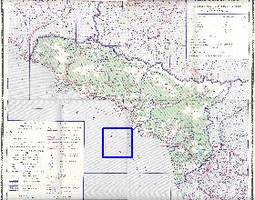 Administrativa mapa de Abecasia