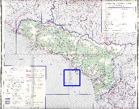 Administrativa mapa de Abecasia