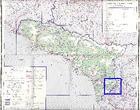 Administrativa mapa de Abecasia