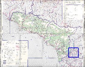 Administrativa mapa de Abecasia