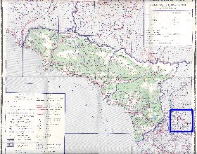 Administrativa mapa de Abecasia