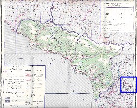 Administrativa mapa de Abecasia