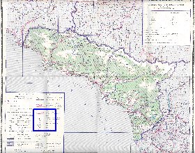 Administrativa mapa de Abecasia