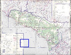 Administrativa mapa de Abecasia